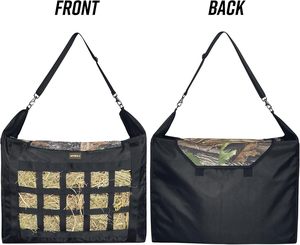 Échantillon gratuit Sac à foin en nylon premium pour chevaux et bétail, simule la pâturage, alimentation lente, sangle en PP résistante - Product Image 1