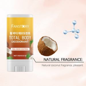 売れ筋OEMカスタムヒアルロン酸ココナッツオイル除去脇臭臭で香り豊かな保湿ボディデオドラントスティック - Product Image 5