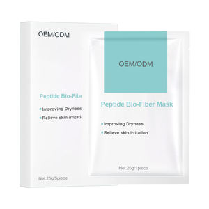 Peptid-Bio-Faser-Maske – Niacinamid + Pflanzliche Entspannungshilfen, sanfte Anti-Irritations- & Glanz-Kontroll-Hautpflege - Product Image 1