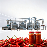 Ligne de production de sauces à température contrôlée intelligente, équipement de production de sauces piquantes et tomates stérilisées par ébullition