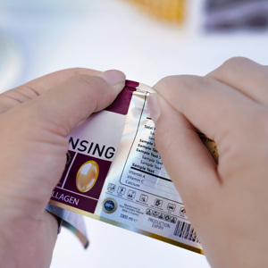 <span class=keywords><strong>Étiquette</strong></span>s adhésives en vinyle imperméable personnalisées pour shampooing, logo de marque, cosmétiques, soins de la peau, impression d'<span class=keywords><strong>étiquette</strong></span>s pour emballages alimentaires, rouleau d'autocollants - Product Image 2