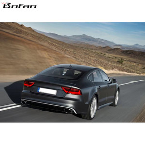 Difusor Trasero de Parachoques Estilo RS7 Normal 2012-2015 con Tubo de Escape para AUDI <span class=keywords><strong>A7</strong></span> - Product Image 3