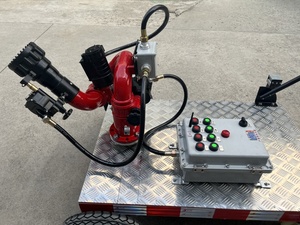 Monitor Antincendio Antideflagrante su Carrello con Telecomando Wireless da 150m, Cannone ad Acqua per Antincendio Telecomandato per Impieghi Gravosi - Product Image 6