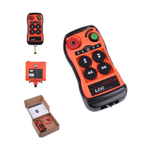 Control Remoto Inalámbrico Industrial Universal LCC Q400 de 4 Botones y Velocidad Única para Grúa de Plataforma Elevadora