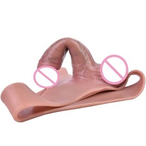 Silicone Realistic Strap on Hollow <b>Dildos</b>, Strap on <b>Dildo</b>, Trousers with Real Veins and Testicles, Penis Pant Sex Toys for Men - Product Image 4