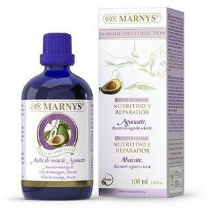 Marnys Olio da massaggio all'avocado 100 ml nutriente e riparatore - Product Image 1