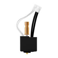 Aksesori Printer 3D Dual-metal S1C Hotend Extruder Head Suhu Tinggi Nozzle Kuningan Anycubic S1 Hotend Assembly