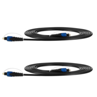 Ugreen — câble Audio optique 6 pieds, câble Audio en Fiber optique avec plaqué or 24K, câble optique numérique et en Nylon tressé, mâle à mâle