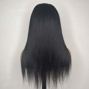 Venta al por mayor de alta calidad de Color Natural U parte Peluca de cabello humano <span class=keywords><strong>en</strong></span> forma de <span class=keywords><strong>V</strong></span> mujeres negras <span class=keywords><strong>V</strong></span> parte Peluca de cabello humano - Product Image 4