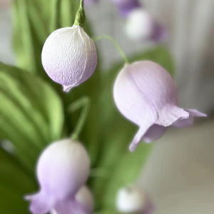 Vente en gros <span class=keywords><strong>de</strong></span> grande fleur géante <span class=keywords><strong>de</strong></span> <span class=keywords><strong>muguet</strong></span> en papier, fleur géante artificielle sur pied pour fête <span class=keywords><strong>de</strong></span> mariage, scène et événement, fleurs géantes - Product Image 4
