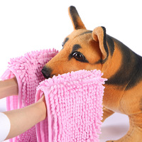Nueva Toalla de Secado para Perros de Microfibra de Terciopelo de Coral, Suave y Absorbente, de Lujo, Ecológica y Sostenible, en Oferta