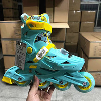 Patins à roulettes en ligne pour enfants Nine-Mentor Training, 100 % originaux, 100 % authentiques, en toile et TPR, pour débutants, garçons et filles