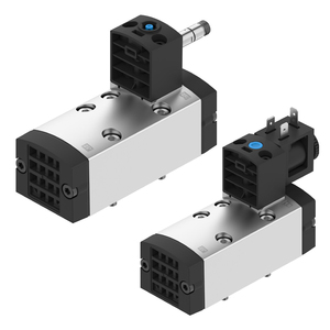 Vanne standard FESTO VSVA-F avec commande pilote, 5/2 voies, vanne directionnelle pneumatique pour système de distribution pneumatique - Product Image 1