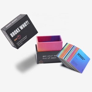 <span class=keywords><strong>Carte</strong></span> per Sfida Finanziaria per Pagare <span class=keywords><strong>le</strong></span> Debiti, Produzione e Stampa Personalizzata, Gioco <span class=keywords><strong>di</strong></span> <span class=keywords><strong>Carte</strong></span> Motivazionale per Adulti - Product Image 5