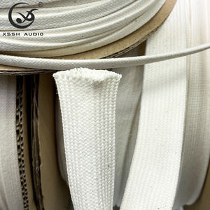 Yivo xssh ที่หุ้มสายผ้าฝ้ายถักสีขาวแบบ DIY ปลอกป้องกันสายไฟสำหรับป้องกันเบรกจักรยาน - Product Image 3