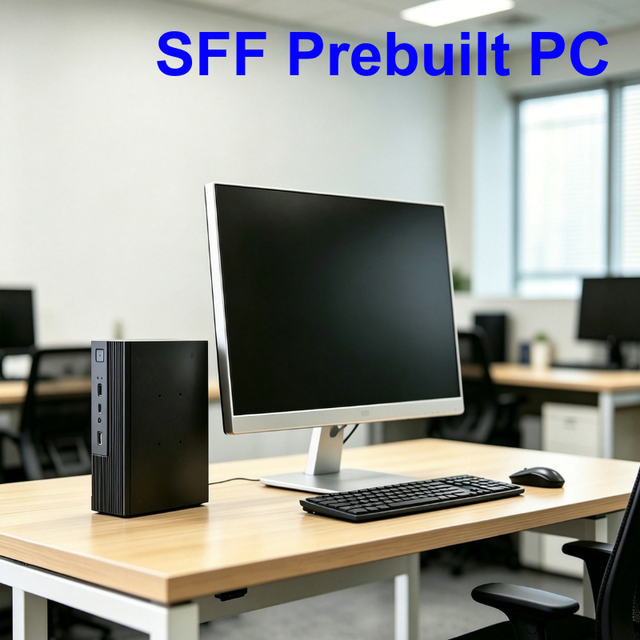 Factory Low Power Mini PC SFF Desktop Intel 6th-9th Gen CPU H110 H310 B365 Motherboard 4G 8G 16G RAM Portable Office Gaming PC