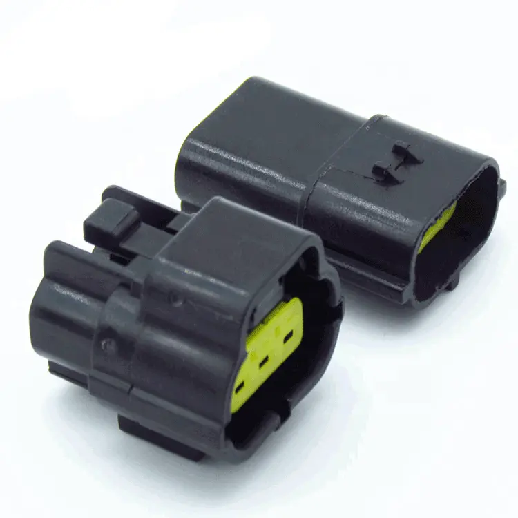 TE connector 1.8 series PBT 3 pin Male Female Auto Connectors electrical wire auto connector174357-2/174359-2