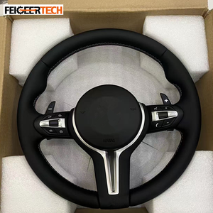Volantes Deportivos de Cuero Cómodos Feigeer Tech para <span class=keywords><strong>BMW</strong></span> F10 F30 F15 E70 E87 E90 M3 M5 - Product Image 1