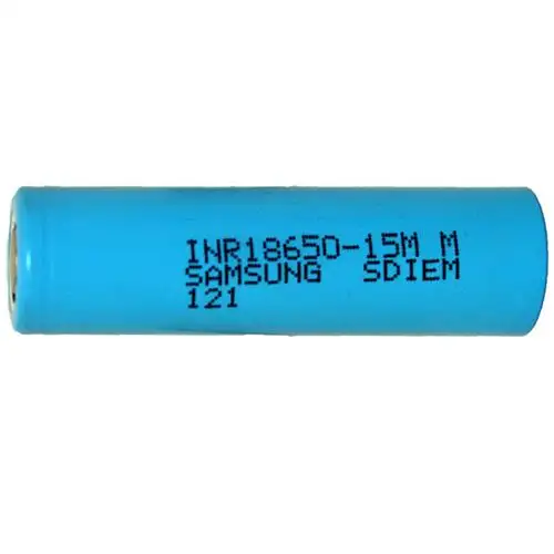 wholesale cylindrical INR18650-15M 3.7V 1500mAh Rechargeable Lithium ion Battery For Samsung