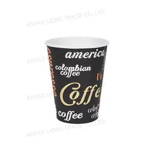 Factory price Professional paper cups for cold drinks ice cream 12-16oz custom-made design color sizes