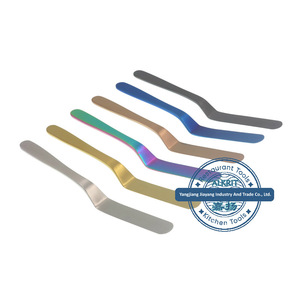 Espátula de Acero Inoxidable para Decoración de Pastelería, Cuchillo de Mantequilla Flexible para Decoración de Pastelería, Color Colorido, 2 Unidades, 2 Unidades, 2 Unidades - Product Image 4