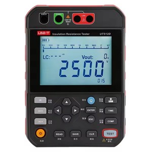 เครื่องทดสอบความต้านทานฉนวน UNI-T UT512D 2.5KV มิเตอร์วัดความต้านทานฉนวนแบบดิจิตอล - Product Image 1