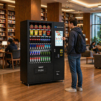 Distributeur automatique intelligent à écran tactile RUNYANG personnalisé avec lecteur de cartes pour aliments et boissons