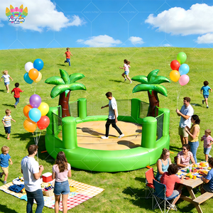 AirFunPro <span class=keywords><strong>Isla</strong></span> Inflable de PVC para Niños, <span class=keywords><strong>Castillo</strong></span> Interactivo Portátil para Interiores y Exteriores, Parque de Diversiones Inflable de PVC - Product Image 2