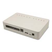 Boîtier de routeur WiFi en plastique ABS, fabrication OEM/ODM, moulage par injection personnalisé, traitement de surface couleur sur mesure, service complet à bas prix