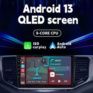 วิทยุติดรถยนต์ระบบแอนดรอยด์9-10นิ้ว2 DIN 8-core เครื่องเล่นสเตอริโอในรถยนต์ DSP GPS ควบคุมวิทยุ RGB 64GB - Product Image 4