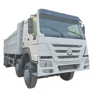 Xe tải Sino 12 bánh 30 mét khối HOWO 50 tấn nặng 8x4 sử dụng xe tải tự đổ sinotrack 371HP