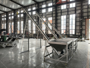 Tự động thép không gỉ vít xoắn ốc tải băng tải máy cho nhựa Mixer Feeder Tính năng điều kiện mới PLC mang - Product Image 4