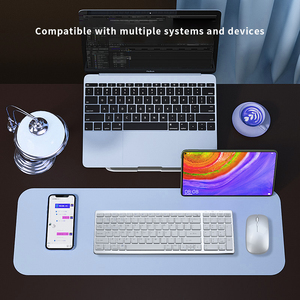 Teclado y Ratón Inalámbricos Ultrafinos de 99 Teclas, Juego de Teclado y Ratón Recargables por Bluetooth con Teclado Numérico - Product Image 5