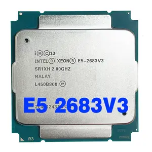 批发英特尔至强E5-2683v3 CPU，贸易保证产品/2683v3