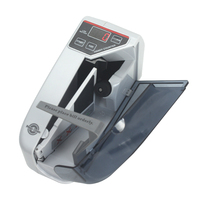Compteur de billets portable V30 Mini avec batterie/prise, machine pratique pour compter l'argent et les billets de banque