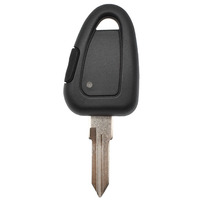 Carcasa de Llave con Botón Lateral GT10, Funda Protectora para Llave de Vehículo, Llave de Coche en Blanco