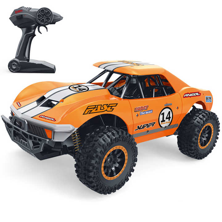 SUPER TRUCK リモコンカー オレンジ色 SUPER TRUCK リモコンカー オレンジ色