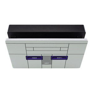 Classics SNES Style Patterned DIY Replacement Housing Shell Custom Soft Touch Grip Faceplate for Nintendo <b>Switch</b> Dock - Product Image 5