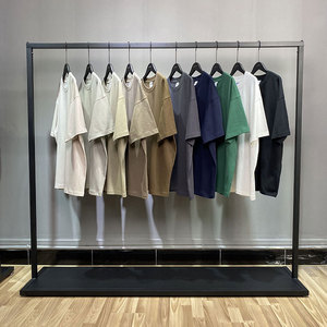 HET016 <strong>Custom</strong> <strong>Printing</strong> Design Blank T-shirt Men 275 Gsm Heavyweight Quality t Shirts Cotton Thick - Product Image 2