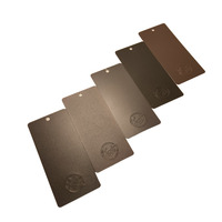 Peinture en poudre thermodurcissable marron à texture sable mate pour meubles métalliques, quincaillerie, bateaux et peinture de mobilier