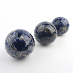 Natural <b>Crystal</b> <b>Ball</b> Sphere Blue Sodalite <b>Crystal</b> Spheres for Healing - Product Image 4
