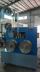 Automatic Double-Heads Horizontal Coiling Machine For Cable Manufacturing Equipment