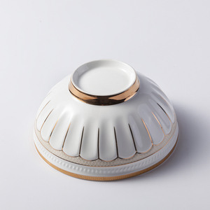 Meilleur Choix Bol de Service en Céramique Fine de Style Romain Résistant à la Chaleur Vaisselle Hôtel Chine Fine Européenne Ensemble Cadeau - Product Image 6