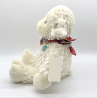 Réaliste chèvre peluche animal en peluche personnalisé porte-clés mouton grand poids anxiété mouton en peluche