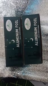 Nuevo Pre Poked Hookah Shisha Precortado Hookah Foil 360 para fumar Hookah Falcon Thin Perforated Aluminio Foil Rolls 100 PCS/Pack - Product Image 4