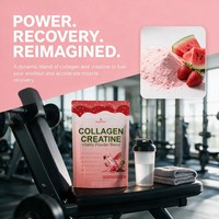 Créatine+ Multi Collagène de Haute Qualité pour Hommes et Femmes Sans Sucre Absorption Supérieure Favorise la Masse Musculaire Maigre et la Force 285g OEM/ODM