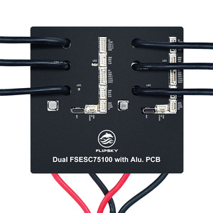 Controlador ESC Dual <span class=keywords><strong>Flipsky</strong></span> <span class=keywords><strong>75100</strong></span> de 75V 100A con PCB de Aluminio Basado en VESC para Monopatín / Scooter / Bicicleta Eléctrica / Controlador de Velocidad - Product Image 2