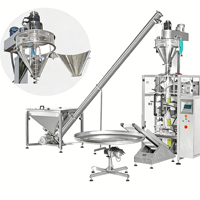 Machine d'emballage verticale de poudre, machine industrielle de remplissage de sacs de poudre pour poudre alimentaire