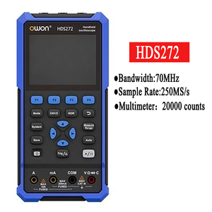 <strong>OWON</strong> HDS272 Handheld <strong>Digital</strong> <strong>Oscilloscope</strong> 2 Channels With 70MHz Bandwidth <strong>Digital</strong> True-RMS Multimeter - Product Image 6