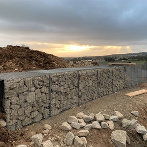 Panier de Construction de mur de Gabion défensif antidéflagrant soudé galvanisé trou carré fer chine boîte cage en pierre - Product Image 6